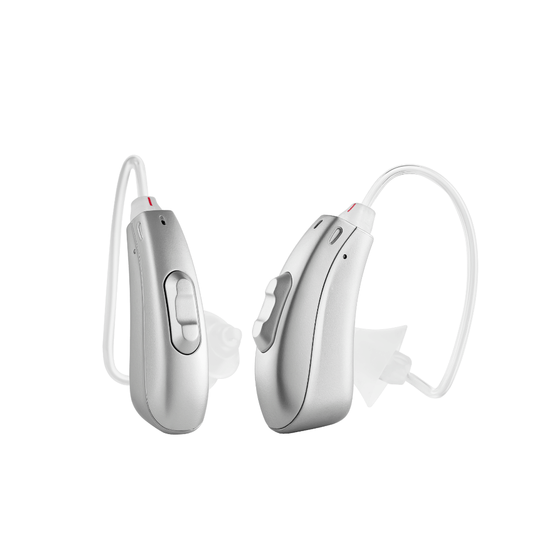 a pair of luna pro hearing aids