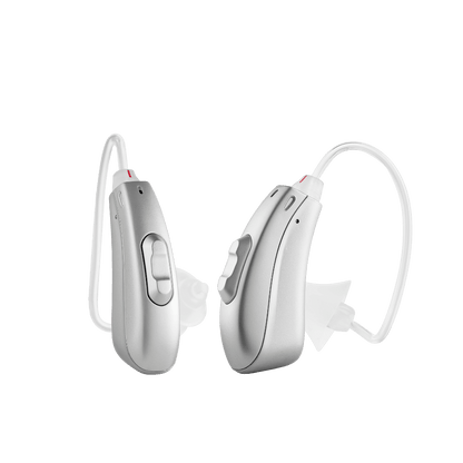 a pair of luna pro hearing aids
